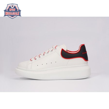 Alexander McQueen Oversized White Black Red Outline SIZE: 35-45