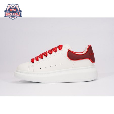Alexander McQueen Oversized white Red SIZE: 35-45