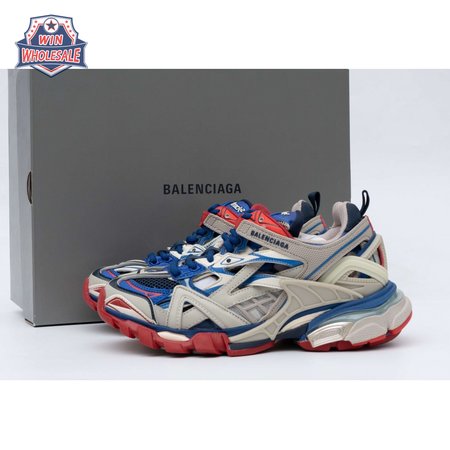 Balenciaga Track.2 Beige Blue Red (W) 35-45