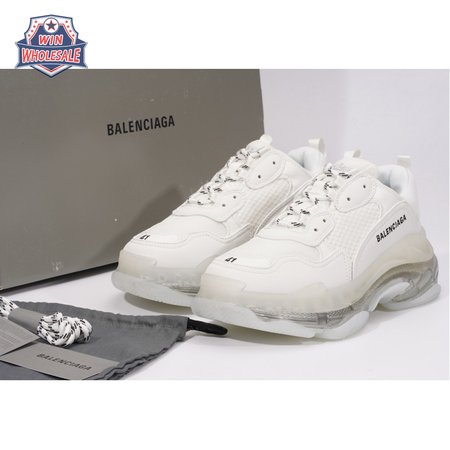Balenciaga Triple S Clear Sole White SP35-45
