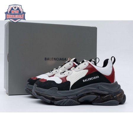 Balenciaga Triple S Black Red 35-45
