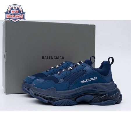 Balenciaga Triple S Clear Sole Navy 35-45
