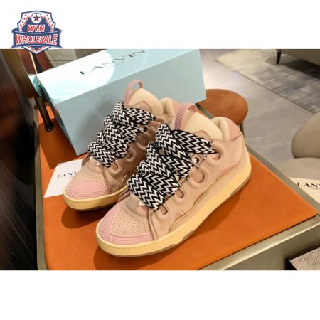 Lanvin women men pink best sale sneakers,: 35-46