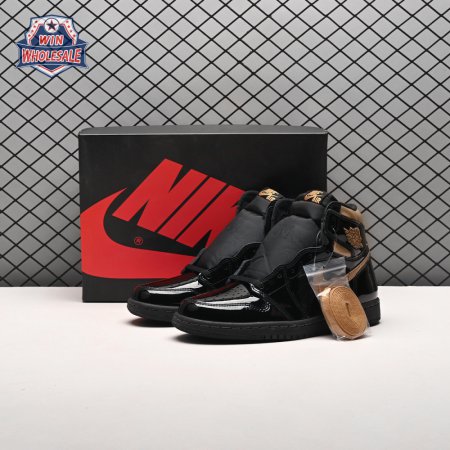Jordan 1 Retro High Black Metallic Gold (2020) Unisex