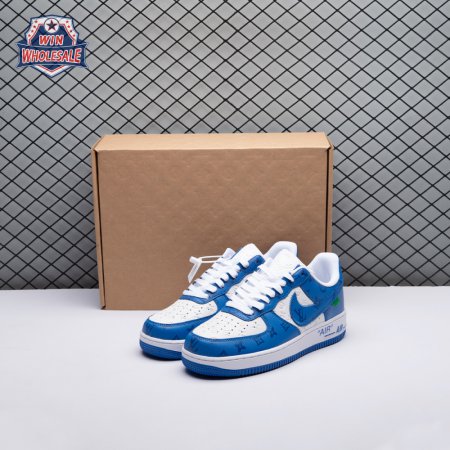 Nike Air Force 1 Low By Virgil Abloh White Royal Unisex