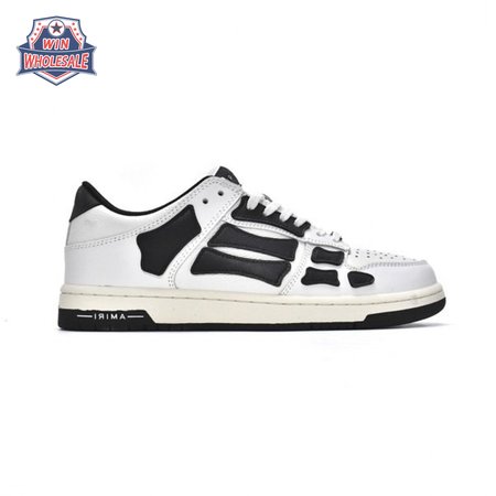 AMIRI Skel Top Low Whtie Black 40-46