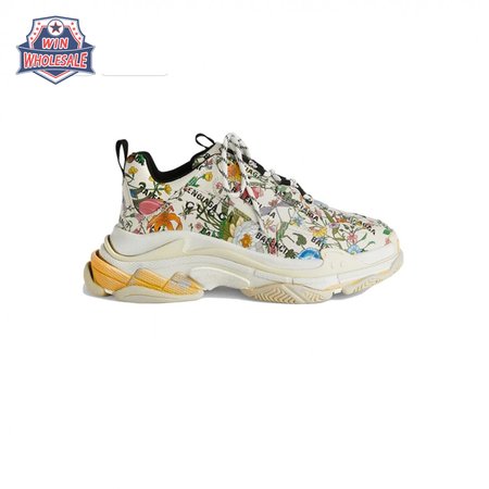 Gucci x Balenciaga The Hacker Project Triple S Flora Print 35-45