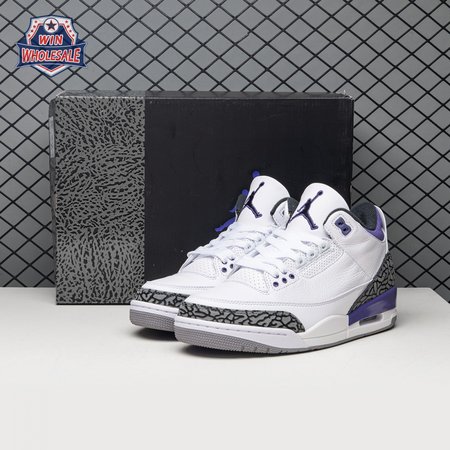 Air Jordan 3 Dark Iris CT8532-105 Men's
