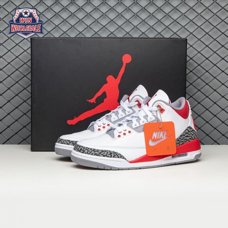 Air Jordan 3 Fire Red DN3707160 Men's