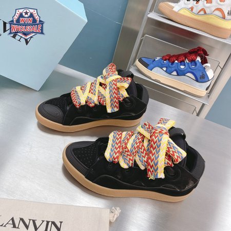 LANVIN Curb sneakers black DRA2-A2010 35-45