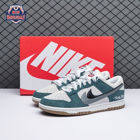 Nike SB Dunk Low Grey Green Black DO9457-110 Unisex
