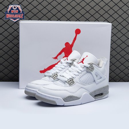 Air Jordan 4 Retro 'White Oreo' Unisex