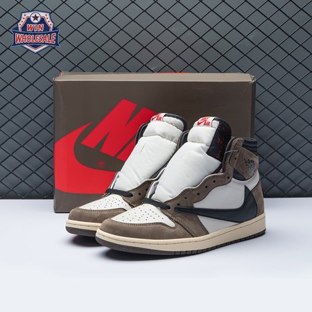 Travis Scott x Air Jordan 1 Retro High OG 'Mocha' Unisex