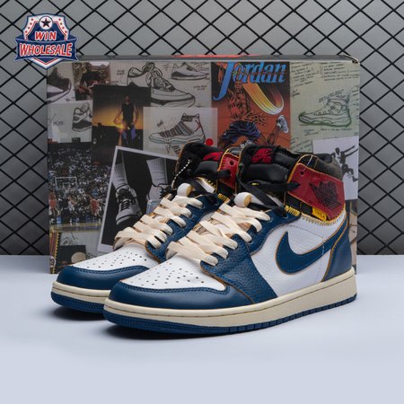 Jordan 1 Retro High Union Los Angeles Blue Toe Men's
