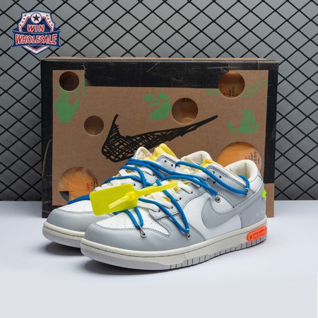Nike Dunk Low Off-White Lot 10 DM1602 112 Unisex
