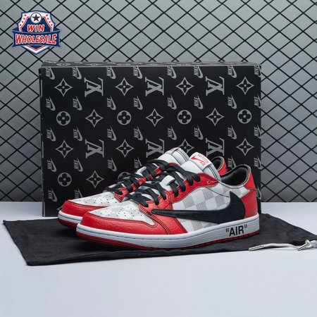 VL X Air Jordan 1 Low Off White DZ2403-006 Unisex