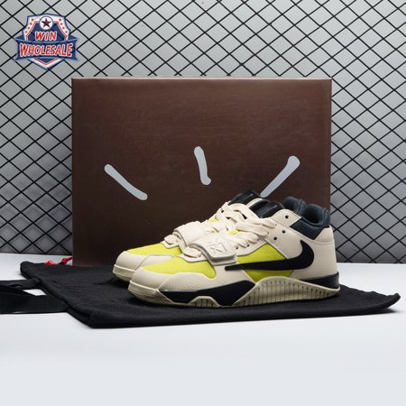 Travis Scott x Jordan Jumpman Jack TR "Bright Cactus" FZ8117 102 Unisex