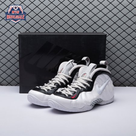 Nike Air Foamposite Pro White Black University Red 624041-103 Men's