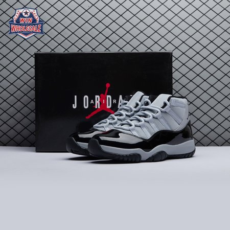 Air Jordan 11 Gray and Black CT8012-005 Men's