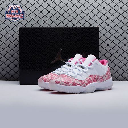 Jordan 11 Retro Low Pink Snakeskin (2019) AH7860-106 Unisex