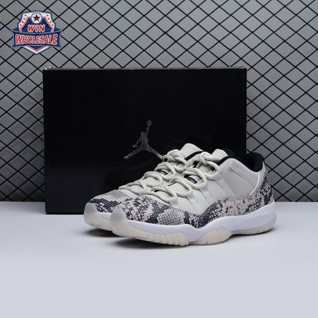 Jordan 11 Retro Low Snake Light Bone CD6846-002 Unisex