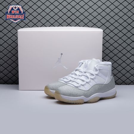 Jordan 11 Retro White Metallic Silver AR0715-100 Unisex