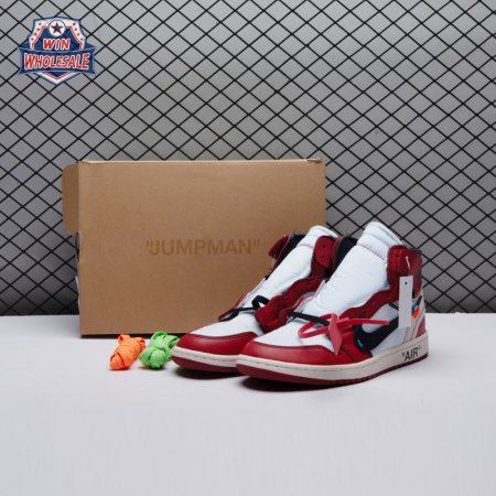 Off-White x Air Jordan 1 Retro High OG 'Chicago' Unisex