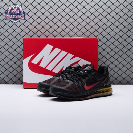 Nike Air Max 2013 Black Laser Orange University Red HF3660-002 Unisex