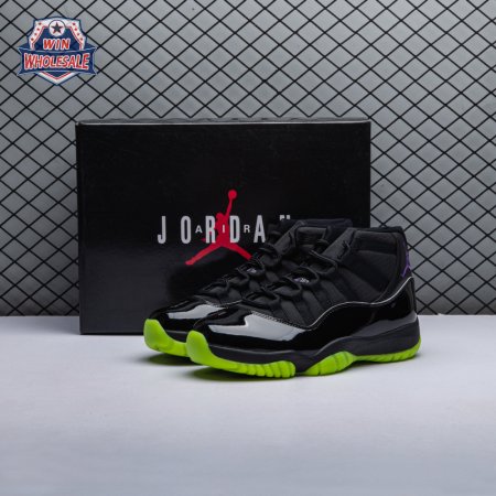 Air Jordan 11 GS Black Barely Volt Men's