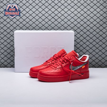 Nike Air Force 1 Low Off-White Red Unisex
