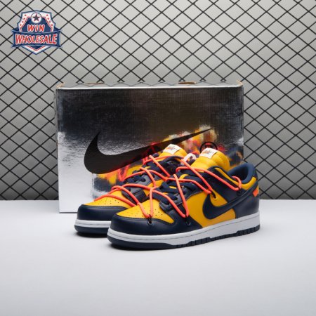 Off-White x Dunk Low 'University Gold' Unisex