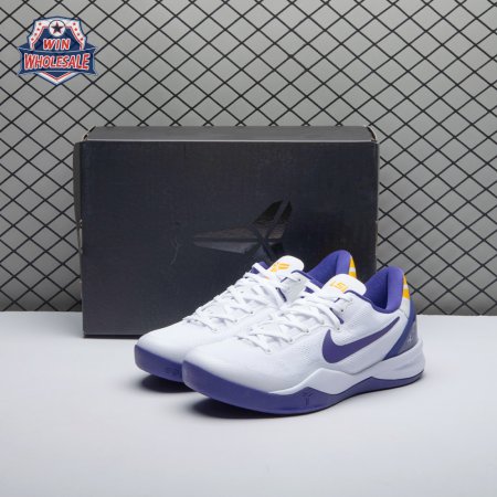 Nike Kobe 8 Protro Whit Court Purple HF7485-001 Men's
