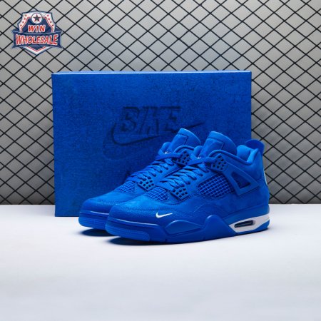 Jordan 4 x Nigel Sylvester Brick by Brick Blue Unisex