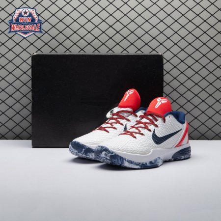 Nike Kobe 6 White Red CW2190-101 Men's