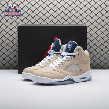 Air Jordan 5 Georgetown Hoyas PE HQ7978-005 Men's